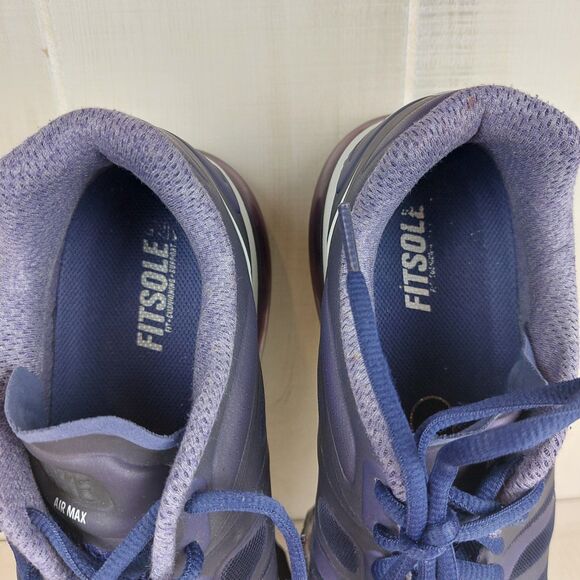 Nike Air Max Fitsole 2 Women's Size 11 Athletic Running Shoe Dark Purple 2012 - Picture 8 of 9